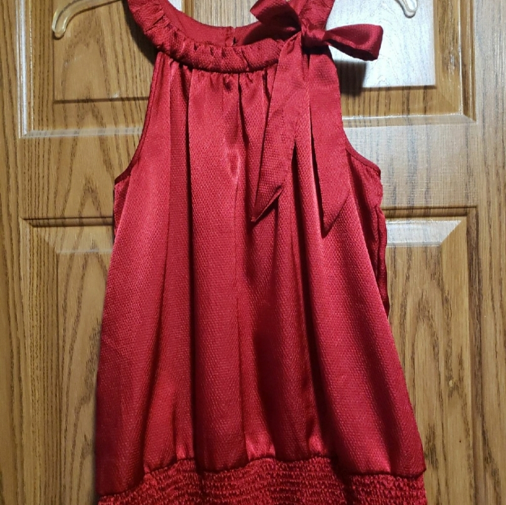 Agb Red blouse medium